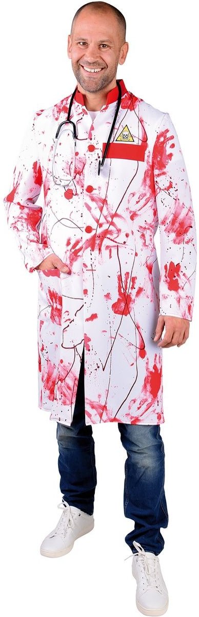 Halloween Kostuum | Niet Al Te Zachtzinnige Dokter Man | Large | Halloween | Verkleedkleding